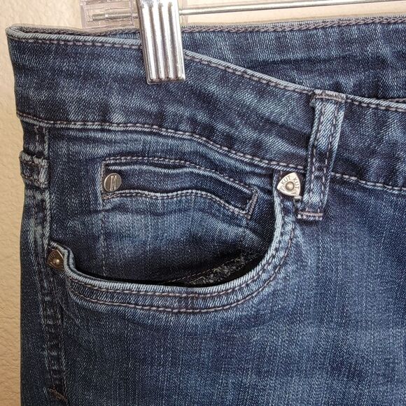 Kut from the Kloth straight leg denim jeans size 16 - Picture 3 of 8